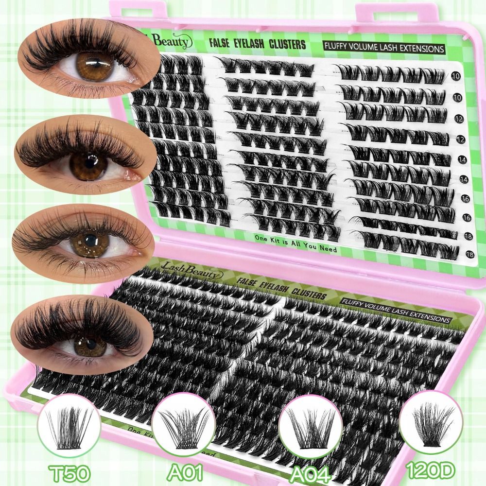 Eyelash Extension Cluster - Bulu Mata Palsu Natural Look Bond