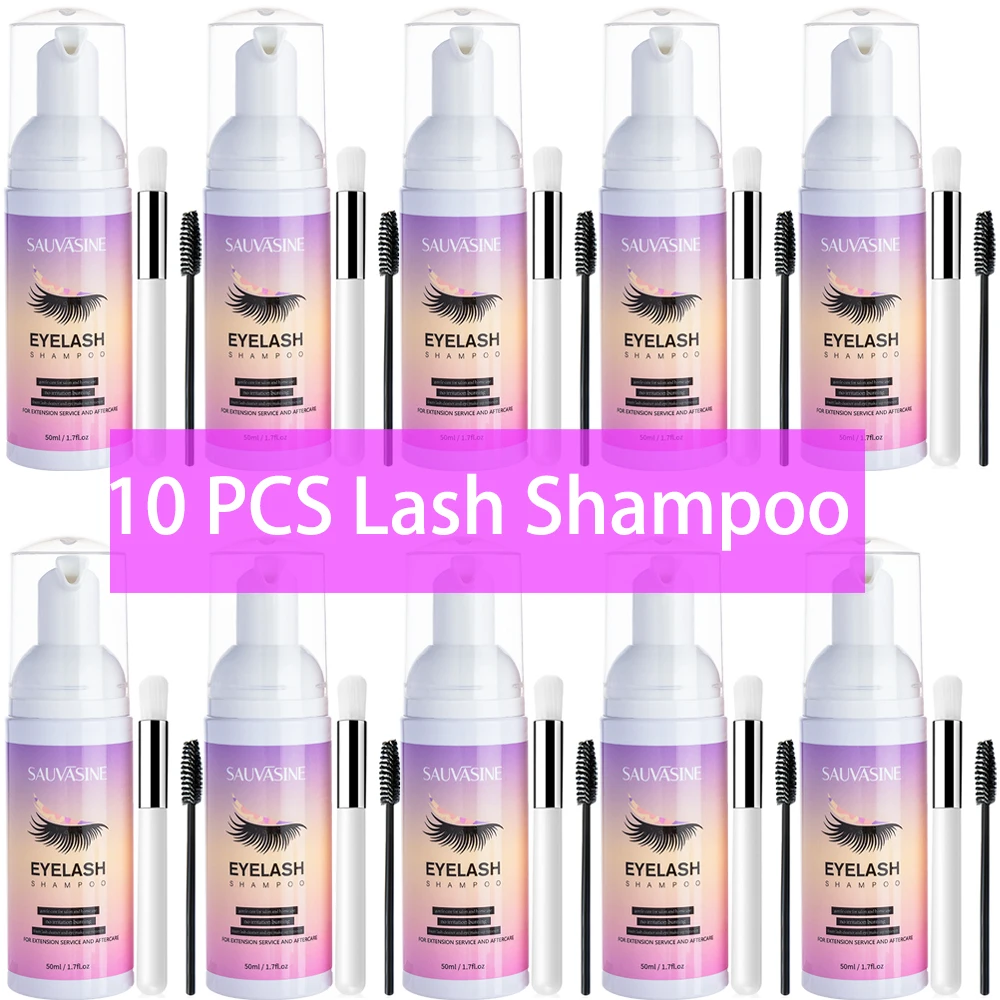 Eyelash Extension Wash - 5/10 Buah 50ML Kit Mousse Busa