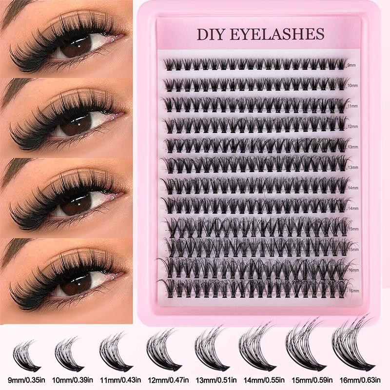 Eyelash Extension Cluster - Kit Bulu Mata Alami Natural Cluster