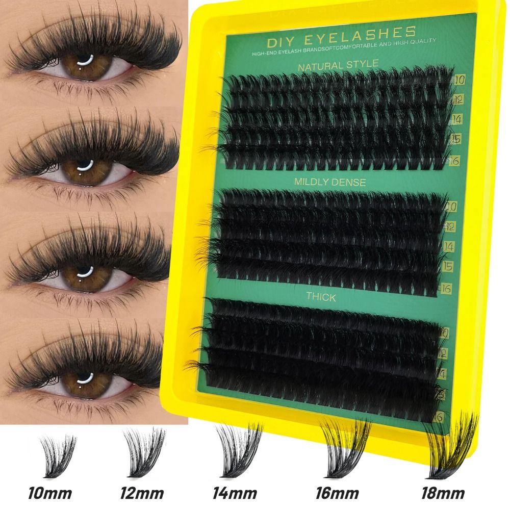 Eyelash Extension Cluster - Bulu Mata Palsu Natural Look Bond