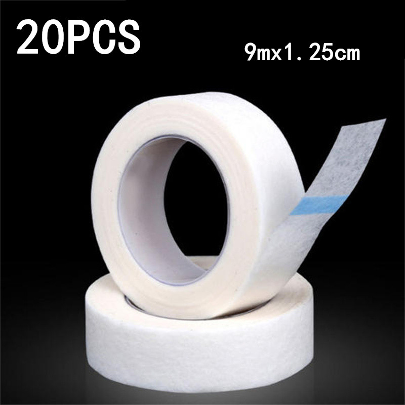 Tape Breathable Lash - 5/10/20 Buah 9M * 1.25CM Pita