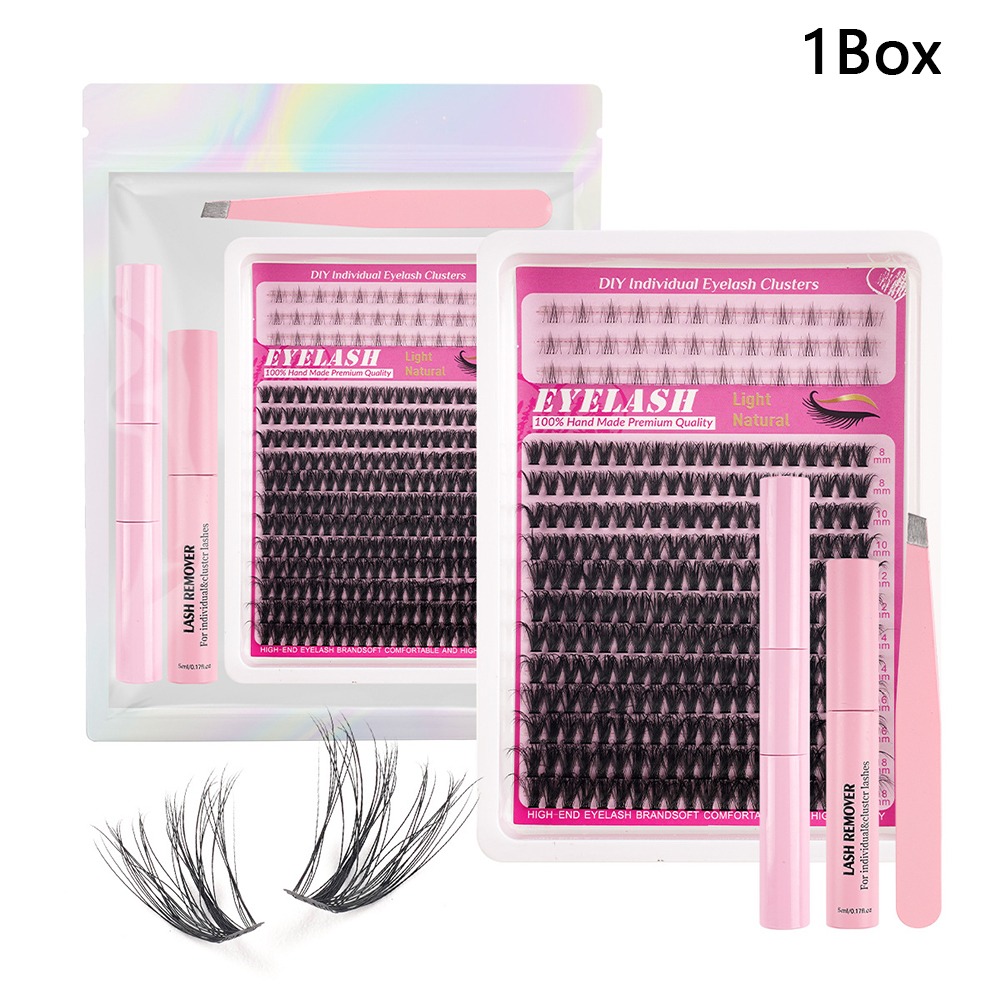 Eyelash Extension Cluster - Bulu Mata Palsu Panjang 8-18mm Tampilan