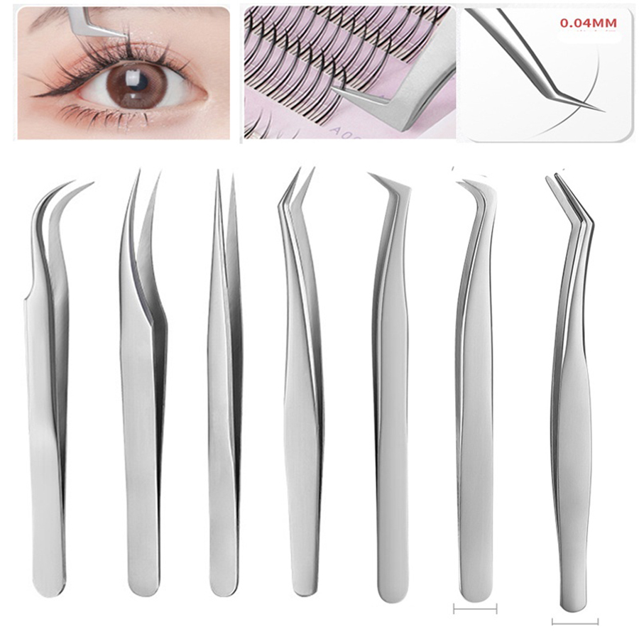 Eyelash Extension Or Extensions - 7 Buah Pinset Ekstensi Bulu Mata