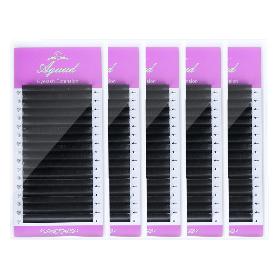 Mega Volume Lash - AGUUD 5 Baki/Lot Bulu Mata Palsu
