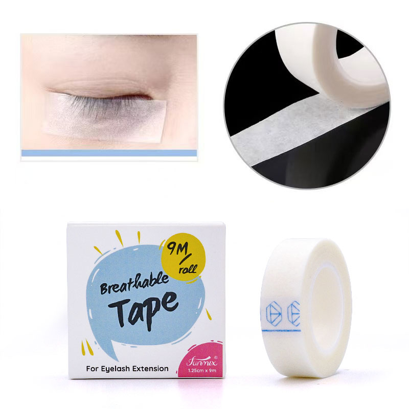 Tape Breathable Lash - 1 Rol 9Mx1.25cm Pita Perekat Bulu
