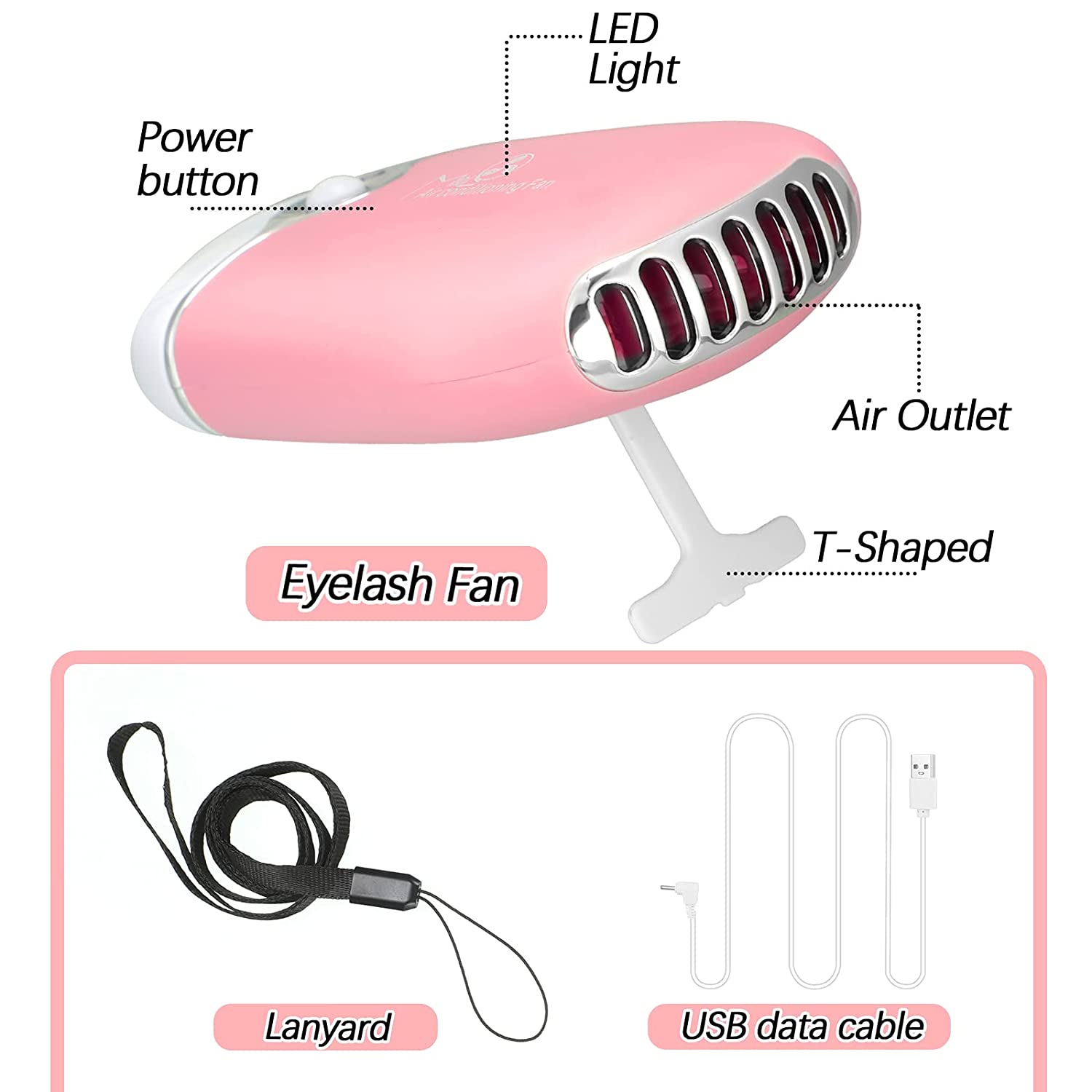 3 In 1 USB AC Pengering Bulu M - Eyelash Extension Wash ulasan dan harga
