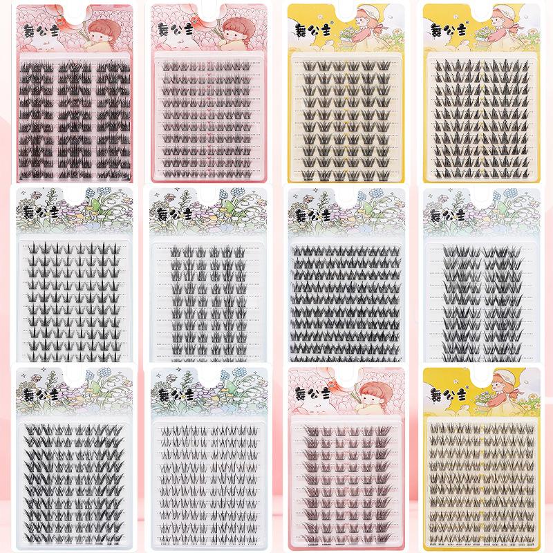 Promo Panas 10 Baris Bulu Mata - Eyelash Extension Cluster ulasan dan harga