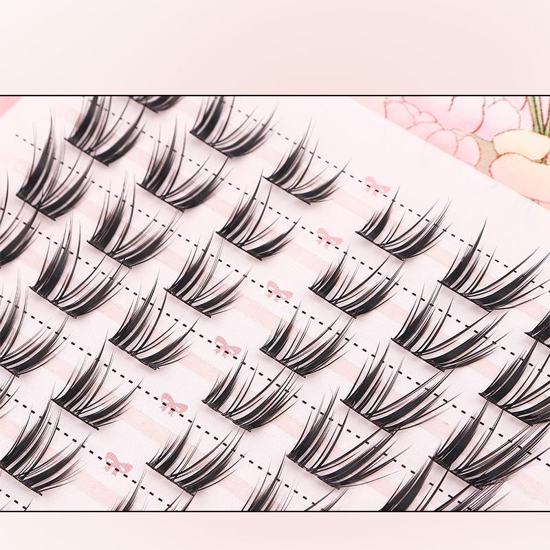 Promo Panas 10 Baris Bulu Mata - Eyelash Extension Cluster ulasan dan harga