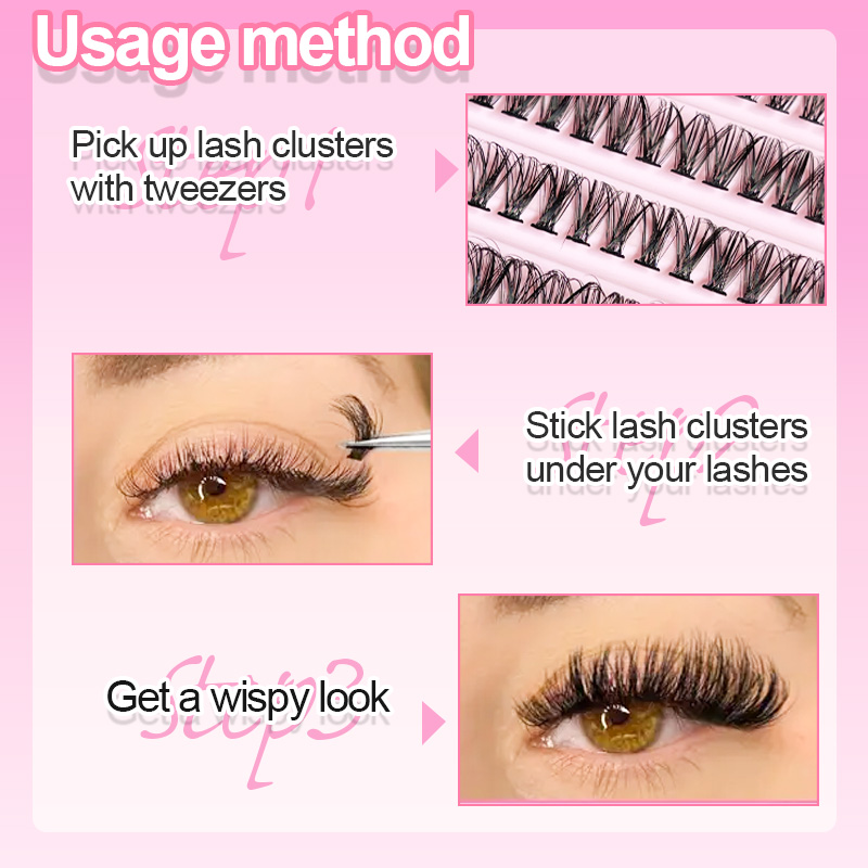 Bulu Mata Individual Tuft 8-16 - Eyelash Extension Cluster ulasan dan harga