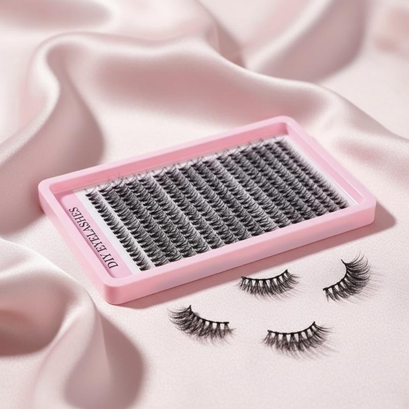 DIY ﻿ Ekstensi Bulu Mata 30D 4 - Eyelash Extension Cluster ulasan dan harga