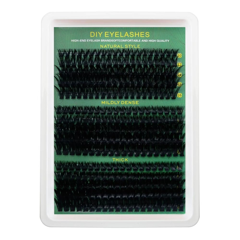 Bulu Mata Palsu Natural Look B - Eyelash Extension Cluster ulasan dan harga