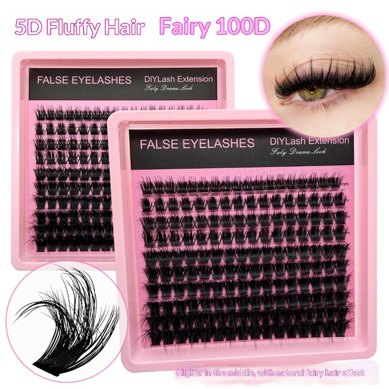 D Curl Fluffy Lash Clusters Mi - Eyelash Extension Or Extensions ulasan dan harga