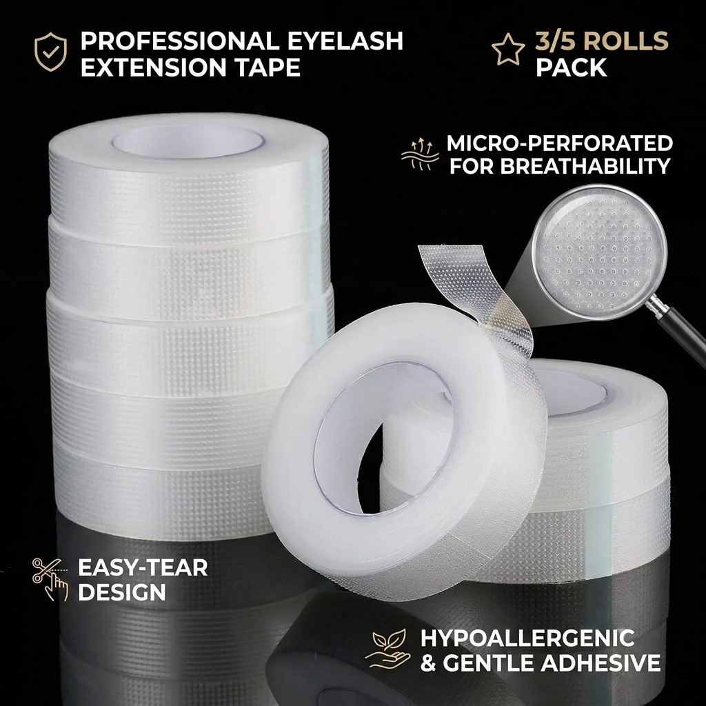 3/5 Gulungan Pita Bulu Mata PE - Tape Breathable Lash ulasan dan harga