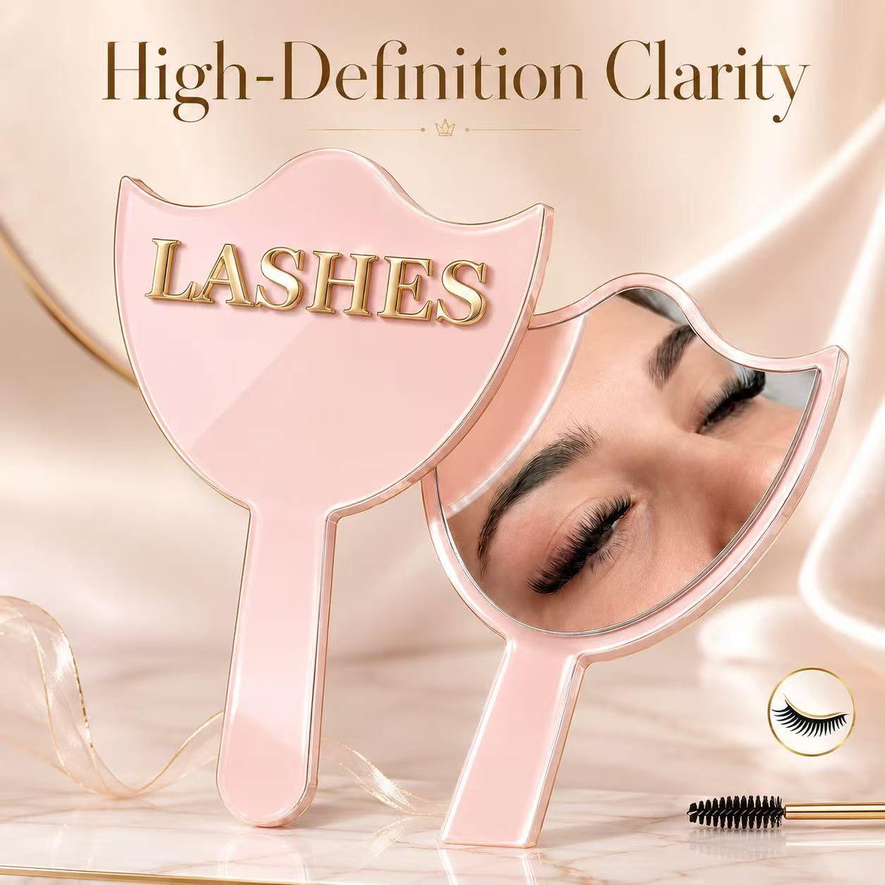 Cermin Ekstensi Bulu Mata Kaca - Eyelash Extension Aftercare ulasan dan harga