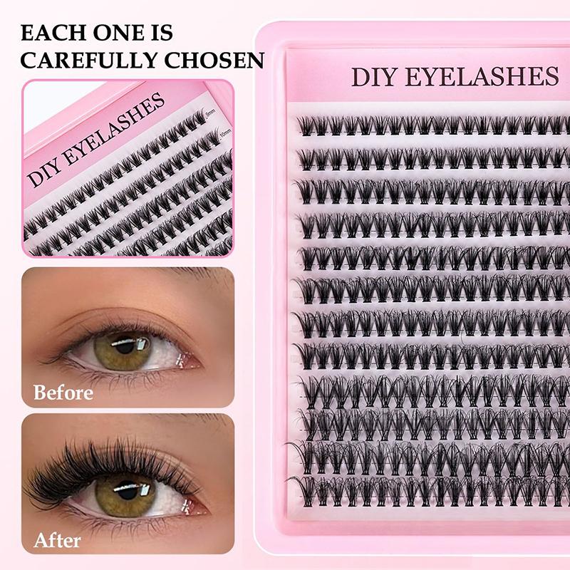 Kit Bulu Mata Alami Natural Cl - Eyelash Extension Cluster ulasan dan harga