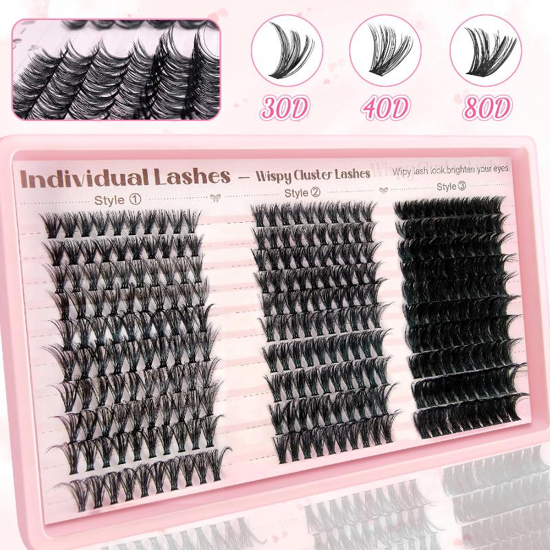 Kit Ekstensi Bulu Mata Cluster - Eyelash Extension Or Extensions ulasan dan harga