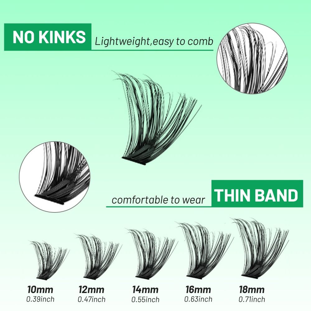 Bulu Mata Palsu Natural Look B - Eyelash Extension Cluster ulasan dan harga