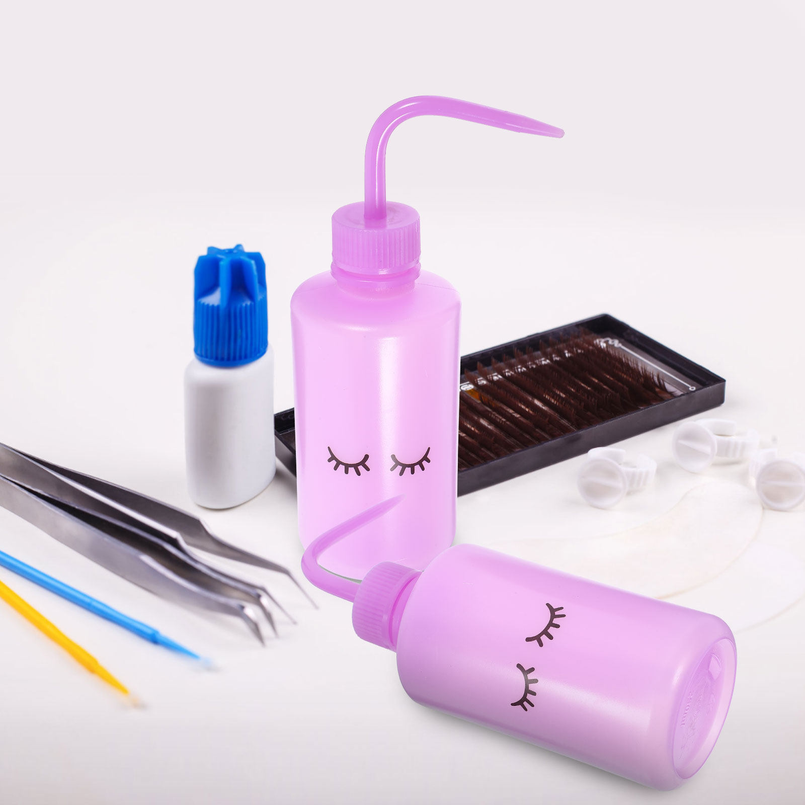 2 Buah Botol Cuci Bulu Mata Bo - Eyelash Extension Wash ulasan dan harga
