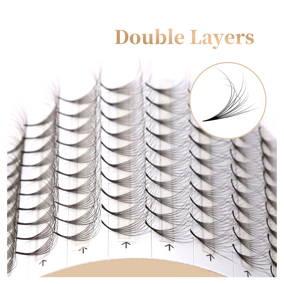 AGUUD bulu mata palsu lapisan  - Mega Volume Lash ulasan dan harga
