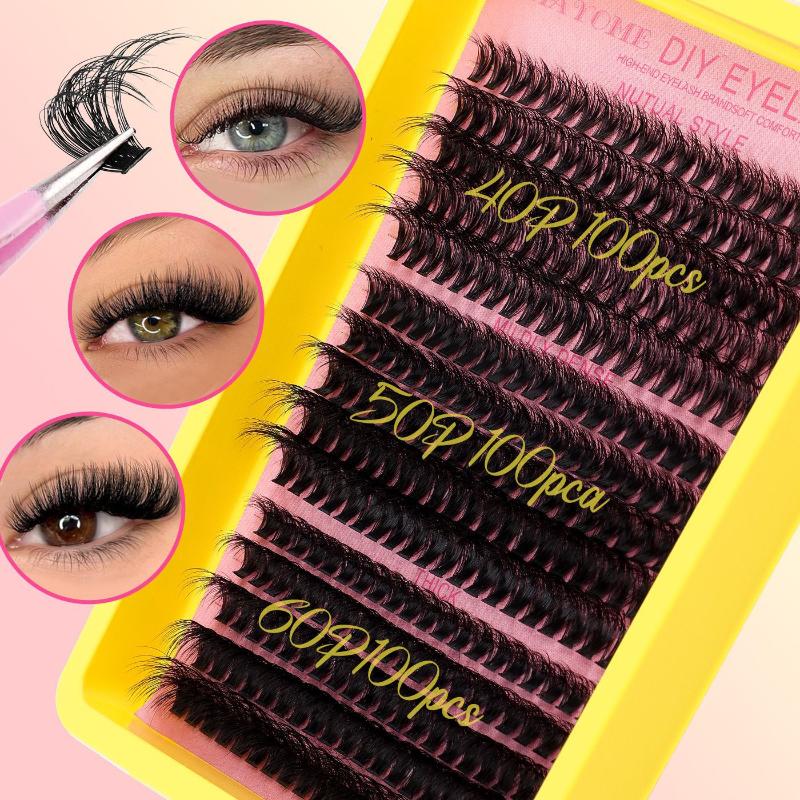 Kit Bulu Mata Cluster, Bulu Ma - Eyelash Extension Cluster ulasan dan harga