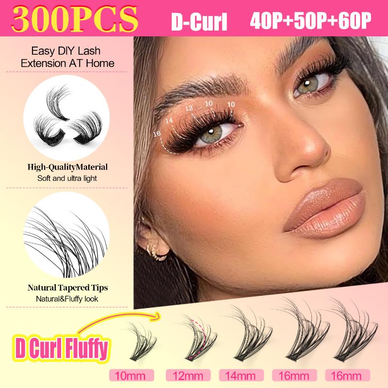 Kit Bulu Mata Cluster, Bulu Ma - Eyelash Extension Cluster ulasan dan harga