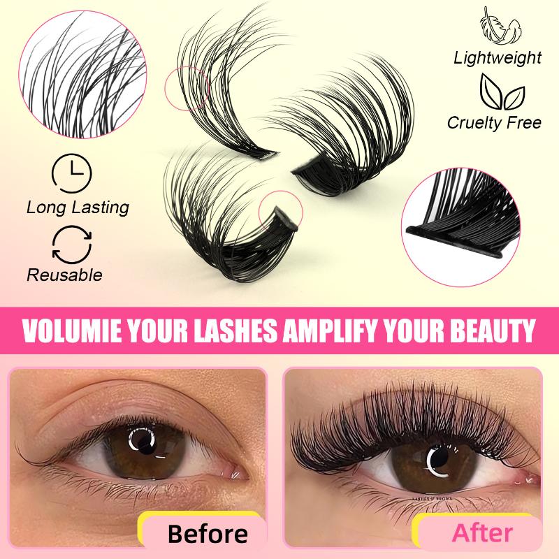 Kit Bulu Mata Cluster, Bulu Ma - Eyelash Extension Cluster ulasan dan harga