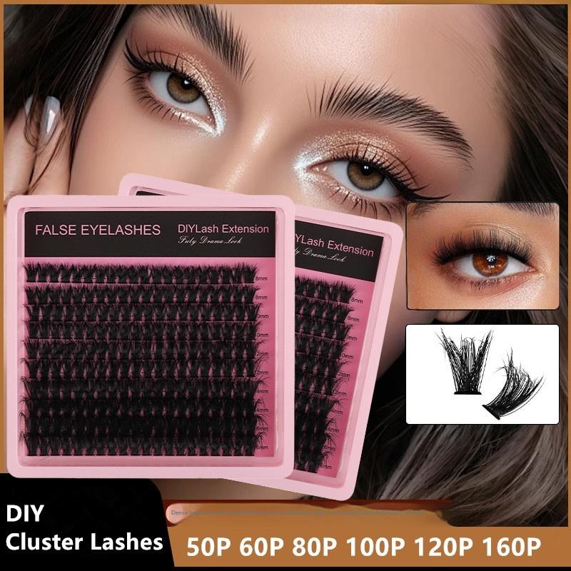 Bulu Mata Tebal Lembut 10 Bari - Eyelash Extension Cluster ulasan dan harga