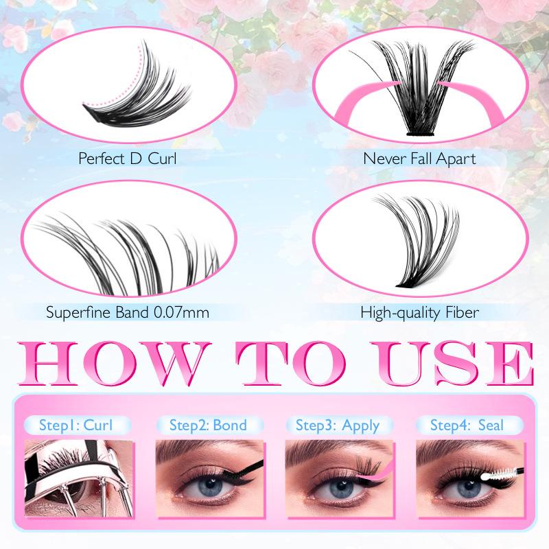 Kit Ekstensi Bulu Mata Warna A - Eyelash Extension Or Extensions ulasan dan harga