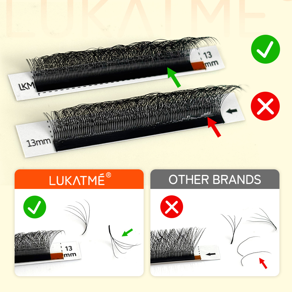 LUKATME 5D 6D 7D W Clover Eyel - Mega Volume Lash ulasan dan harga
