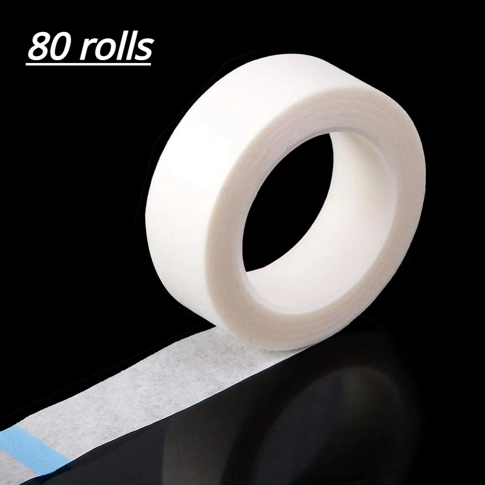 80 buah serat ekstensi bulu ma - Tape Breathable Lash ulasan dan harga